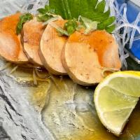 Ankimo Sashimi (4 PCS) · Ankimo is a Japanese dish made with monkfish liver. The liver is first rubbed with salt, the...