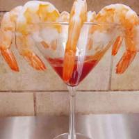 Cocktail Shrimp 8 · 8 Pieces of Fresh peeled cool shrimp with homemade cocktail sauce on the side