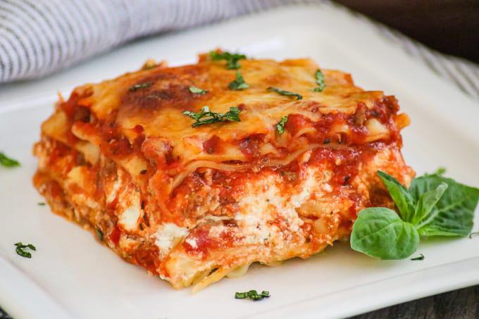 Lasagna · In house made. Meat sauce for an additional charge.