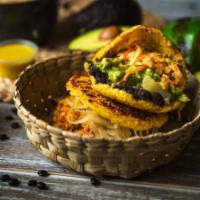 1 Vegetarian Arepa · Select the ingredients to create the combination of our flavors that you like the most