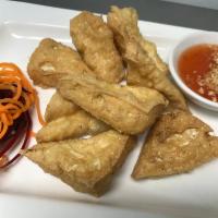 Fried Tofu · Served with sweet chili sauce and ground peanuts.