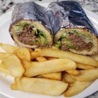 Steak & Cheese · Thinly sliced pieces of beefsteak and melted cheese with peppers, onions, lettuce, tomato, a...