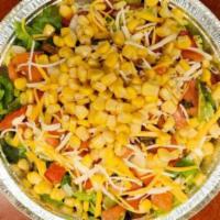 Bowl · This does not include french fries. White rice, lettuce, sour cream, corn, cheese, pico de g...