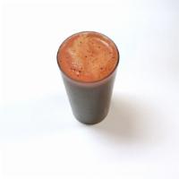 Very Veggie Juice · Carrot, celery, spinach, beets, tomato, and cucumber.