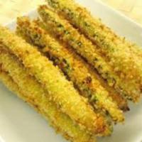Fried Zucchini Sticks · Our Fried Zucchini come with a side of our house made Buttermilk Ranch (the real stuff)