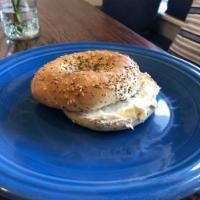 Everything Bagel with Cream Cheese · Everything Bagel with Cream Cheese