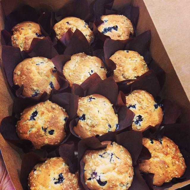 Blueberry Muffins · Baked fresh daily!