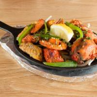 Mixed Tandoori Platter · An assortment of Tandoori specialties, including five different Tandoori items: Chicken Tikk...