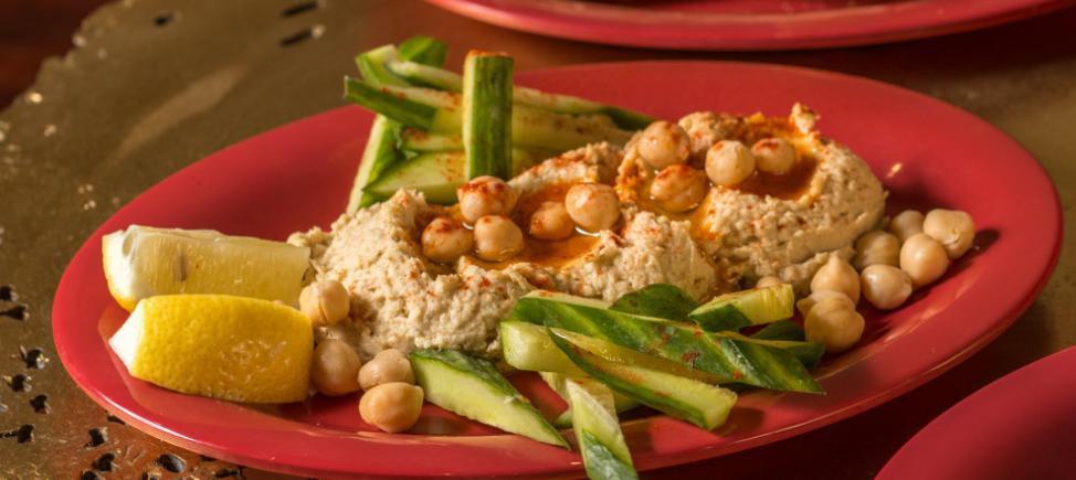 Hummus  · Babajoon's in-house-made recipe of creamy spread made from chickpeas, sesame seeds, extra virgin olive oil, organic lemon juice and a touch of garlic. Add veggies or bread (not gluten-free) upon request. 