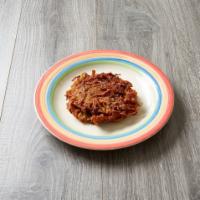Onion Bhaji · Free structural onion balls bound together with chickpea flour and deep fried.
