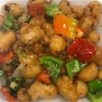 Salt and Pepper Chicken · Deep fried chicken in a salt and pepper sauce. White meat. Hot and spicy.