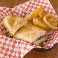 Chicken Philly Sandwich · Sauteed onions, mushrooms, bell peppers, mayonnaise and provolone cheese.