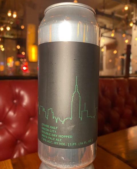 Other Half Brewing Green City IPA 16oz Can · 7% ABV - Hazy East Coast IPA with loads of oats & simcoe, citra & centennial hops.  Fruity, Juicy, with a delicious creamy body & a slight bitter finish