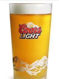 *COORS LIGHT DRAFT · AMERICAN-STYLE LIGHT LAGER, 4.2% ABV