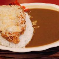 Katsu Curry Rice with Cheese  · 