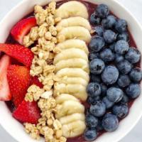 Brown Belt Acai Bowl · A thick-blended smoothie of frozen acai berries, granola, banana, blueberry, strawberry, and...