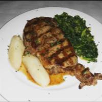 Bife Grelhado · Grilled sirloin steak.