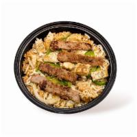 Steak & Chicken Cajun Rice Bowl · 