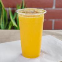 Orange Juice · Fresh Squeezed orange juice.