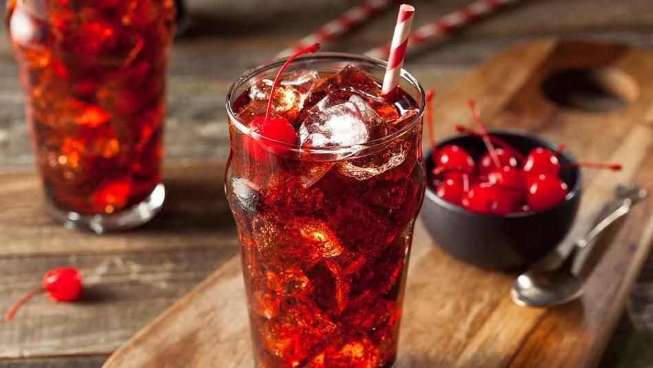 Cherry Coke · Carbonated water with cherry flavor