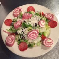 Antipasta Salad · Traditional Italian salad.