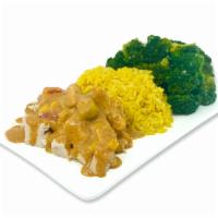 SOUTHWESTERN  · Diced Signature Rotisserie Chicken in a Zesty Southwestern style Sauce served with Rice Pila...