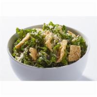 Mini Kale Caesar · Aged Parmesan crisps. Gluten-free.