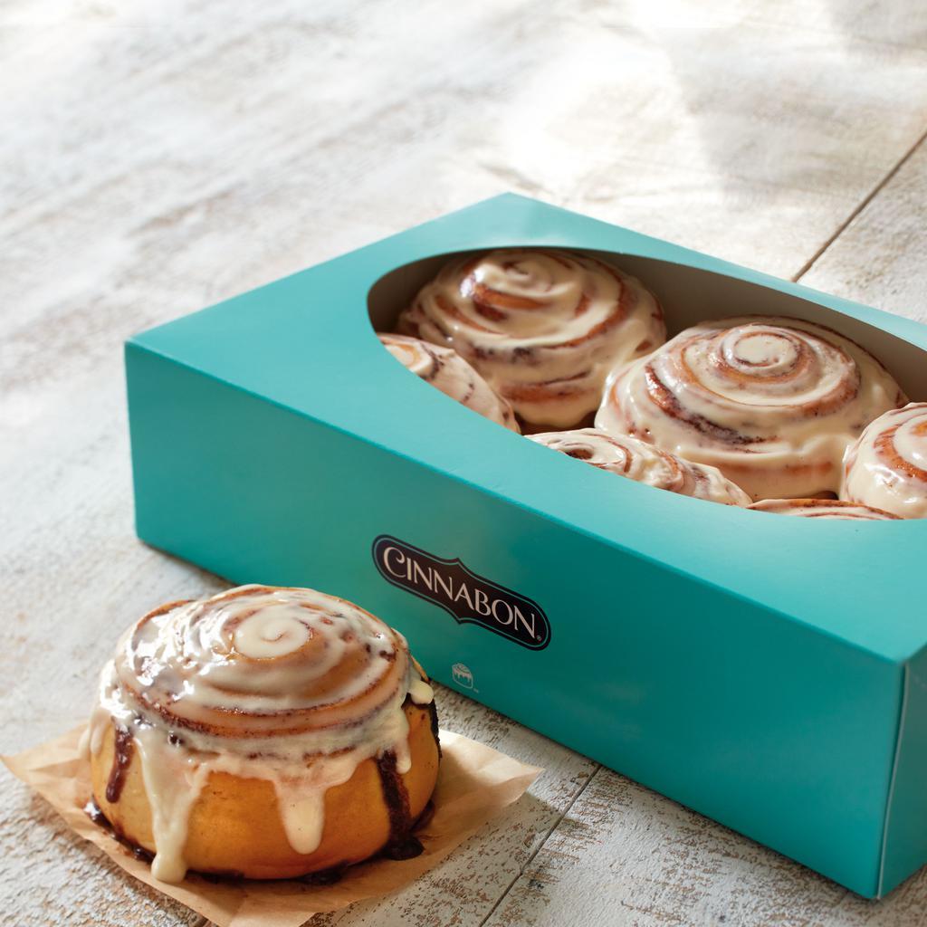 Classic CinnaPacks™ · Bring our bakery home. Classic CinnaPaks are enough to treat the whole family in sizes of 4-count and 6-count of Cinnabon cinnamon rolls - each available in traditional Classic or Caramel PecanBon®. CinnaPacks come with a side of frosting.