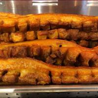 Chicharrón  · Fried pork belly