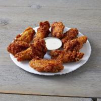 3/4 lb. Wing Dings Snack · Wings are available spun in your favorite sauce.