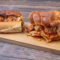 Meatballs Sub · Served with tomato sauce and provolone cheese.