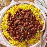 Side Yellow Rice & Red Beans (GF) · Mexican rice with Colombian Red beans. (Cuban black beans when we sell out of red)