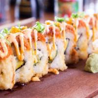 Spicy Tuna Roll · Avocado
, cucumber and green onions. Spicy.