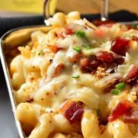 JJ's Mac and Cheese · Chefs blend of gourmet cheeses blended to a creamy cheese sauce with pasta.