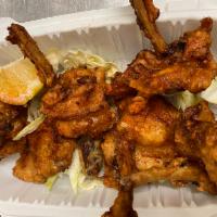 House Chicken Wings · Served 6 pieces deep-fried marinated chicken wing lollipop.