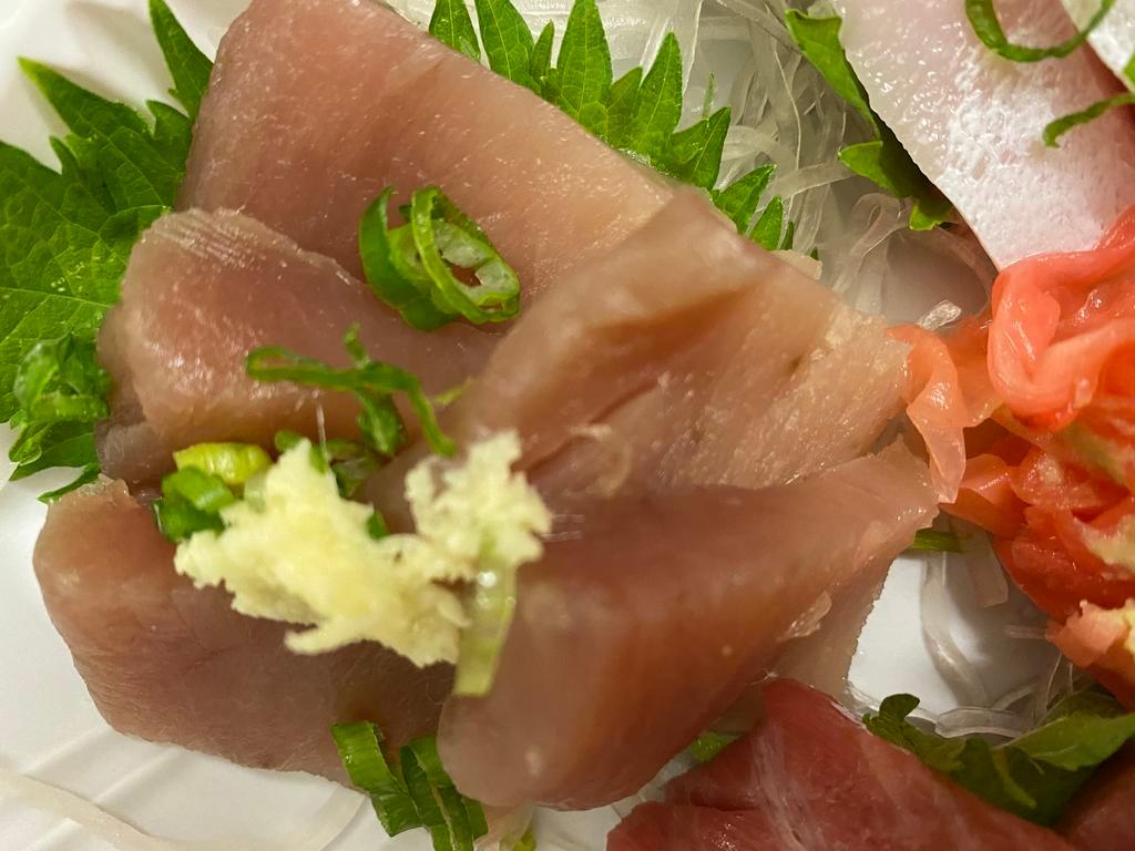 Albacore Sashimi   · Piece of fish.