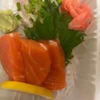 King Salmon Sashimi   · Piece of fish.