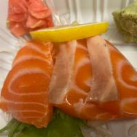 Sake Sashimi   · Piece of fish.
