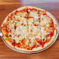 Rookies Favorite 4 Pizza · Sausage, pepperoni, onion and green pepper.
