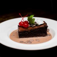 Pastel de Tres Leches y Chocolate · Chocolate Sponge Cake Soaked in Three Kinds of Milk