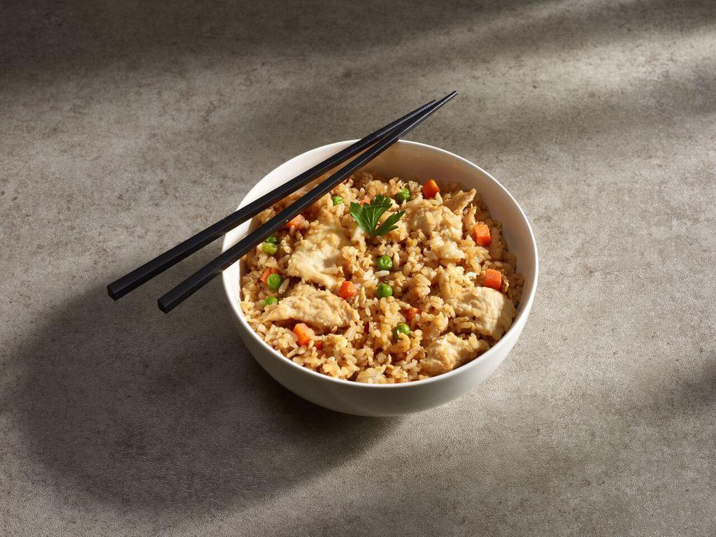 Chicken Fried Rice · (Can't be made without eggs)