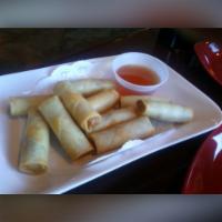 Egg Roll · Deep fried spring roll stuffed with ground pork or vegetables.
