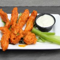 Bill's Boneless Wings · Served with choice of sauce.