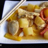 C1. Pineapple Curry · Coconut milk, pineapple, curry powder and assorted vegetables. Mild spicy.