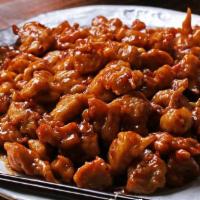 General Tao’s Chicken a la Carte · Sweet and slightly spicy chicken.