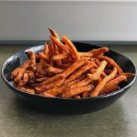 Sweet Potato Fries · Lightly salted.