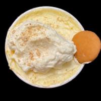 Banana Pudding · Creamy banana pudding with layers of sliced bananas and Nilla Wafers!