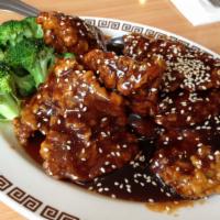 H7. Sesame Beef Specialty · Hot and spicy.