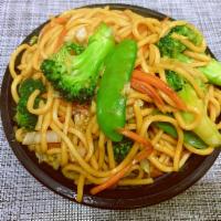 51. Vegetable Lo Mein · Egg noodle dish.