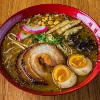 Spicy Miso Ramen · Japanese style Ramen Noodle with Spicy Miso flavor broth